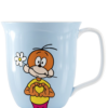 Äffle und Pferdle medium Kaffeebecher "Herzele"