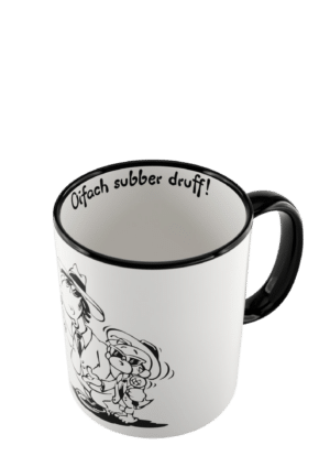Kaffeebecher "Subber druff!"