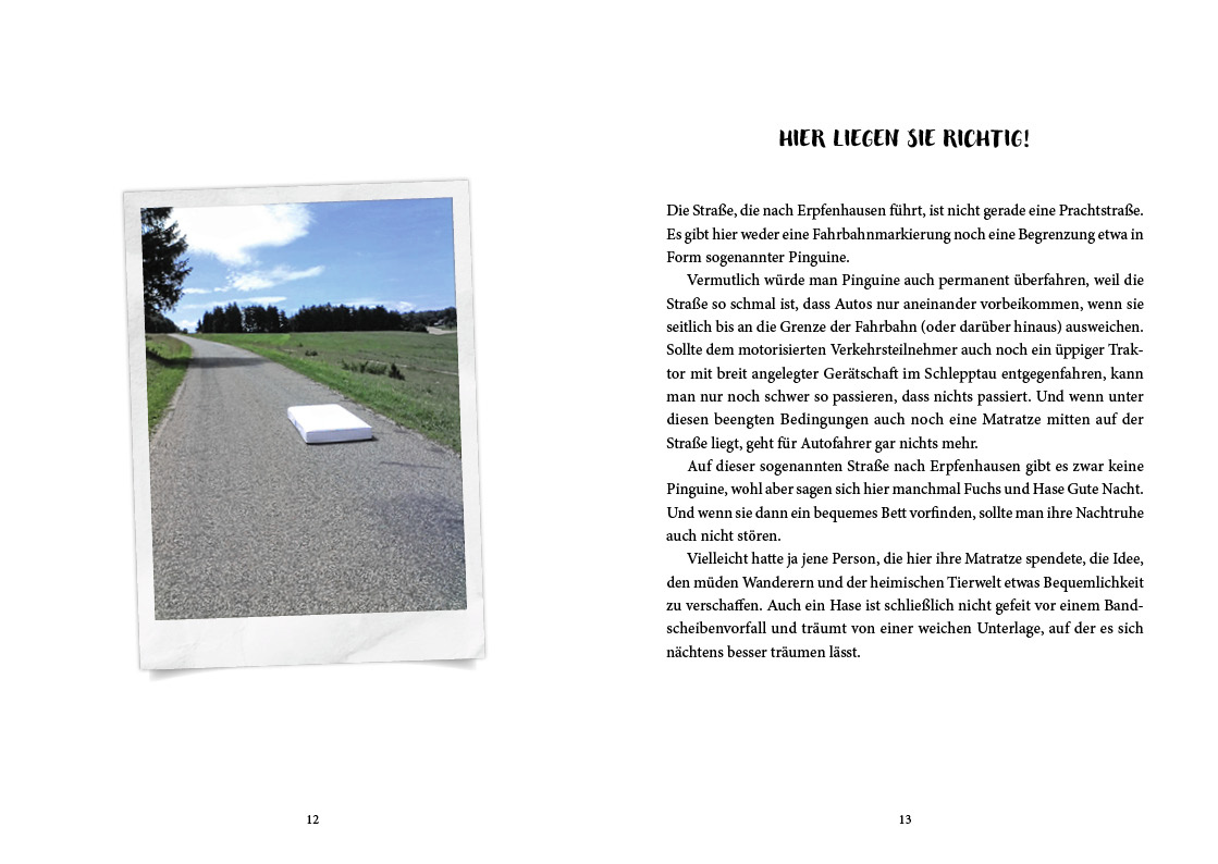 Die Matratze von Erpfenhausen - Innen HZ-Shop - Buch - Die Matratze von Erpfenhausen