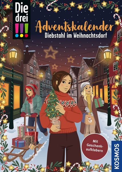 die-drei-diebstahl-im-weihnachtsdorf-gebundene-ausgabe-ann-katrin-heger (1) HZ-Shop - Buch - Diebstahl im Weihnachtsdorf - Adventskalender